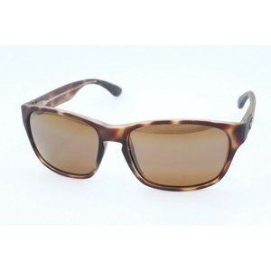 Maui Jim Mixed Plate MJ 721-10MR Square Tortoise Sunglasses Polarized Brown Lens